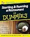 Starting and Running a Restaurant for Dummies (For Dummies)