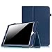 Dragon Touch E97 Folio Case - Fintie Premium Vegan Leather Cover with Stylus Holder for Dragon Touch E97 9.7-Inch Android Tablet PC, Navy