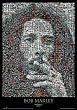 Bob Marley - Mosaic Poster (Smoking) (Size: 24'' x 36'')