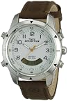 Timex Men's T49828 Expedition Rugged Chronograph Analog-Digital Brown Leather Strap Watch