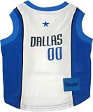 NBA Pet Mesh Tank Top, X-Small, Dallas Mavericks