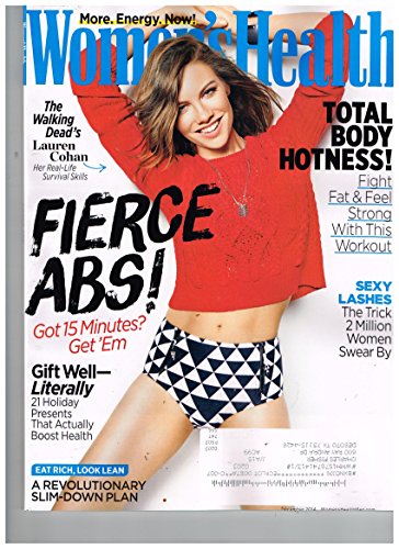 WOMEN'S HEALTH Magazine (Dec 2014) The Walking Dead's Lauren Cohan