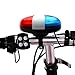 Welltop®Police Sound Light Electric Horn Siren Bike Horn Bell