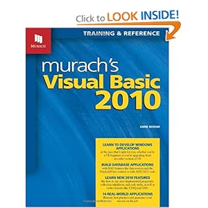 Murach's Visual Basic 2010 - Anne Boehm