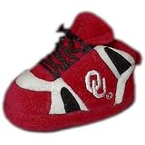 Oklahoma Sooners Comfy Feet Baby Slippers