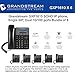 Grandstream GXP1610, SOHO IP phone, 1 SIP acct., 3-way conf., Bundle of 6