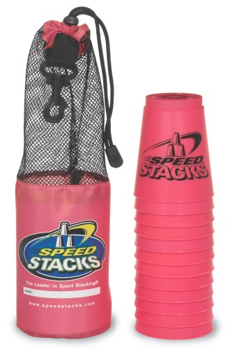 Speed Stacks Competition Cups Pink with Pink Bag