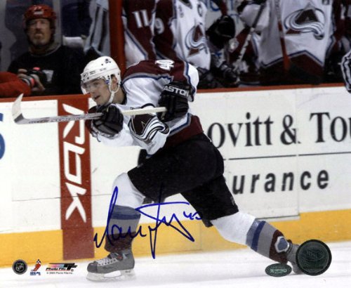 Buy Marek Svatos Colorado Avalanche Autographed 8x10 Photograph by Mounted Memories