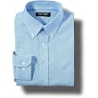 Neil Allyn Oxford Poly/Cotton Button Down Wrinkle Resistant Long Sleeve Dress Shirt for men