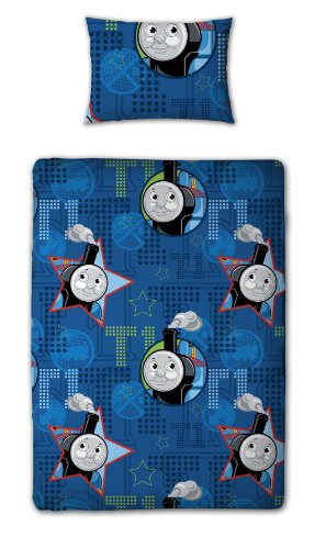 Character World Thomas and Friends Steam Junior Rotary Bedding Bundle