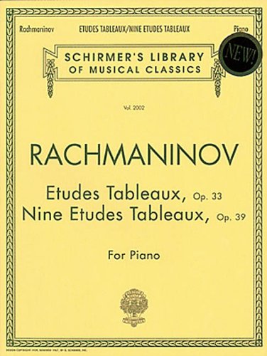 Etudes Tableaux, Op. 33 & 39: Piano Solo (Schirmer's Library of Musical Classics)