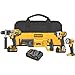 DEWALT DCK490L2 20-Volt MAX Li-Ion 3.0 Ah 4-Tool Combo Kit