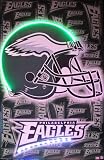 Philadelphia Eagles Helmet LED Neon Sign