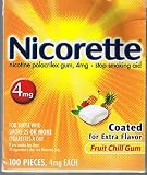 Nicorette Gum 100 pk. Fruit 51LsblVnkuL. SL160 Nicorette Gum 100 pk. Fruit