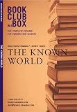 Bookclub-in-a-Box Discusses the Novel The Known World, by Edward P. Jones