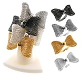Mesh Metal Bow Rings - Choose From 4 Colors