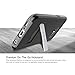 Galaxy S6 Case, OBLIQ [Skyline Advance][Black/Gray] Kickstand Thin Bumper Armor Scratch Resist Fit Metallic Finish Dual Layered Heavy Duty Hard Protection Hybrid High Quality Clear Case (for Samsung Galaxy S6)