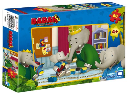 Dujardin - 61609 - Puzzle - Puzzle Babar - 1x60 - Pièces