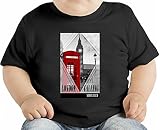 London Calling Big Ben オーガニックベビーTシャツ 6-12 Months