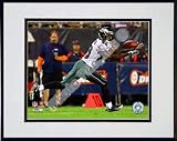 Reggie Brown 2008 Action Double Matted 8Ó x 10Ó Photograph in Black Anodized Aluminum Frame