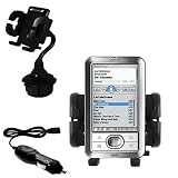 Electronics : PalmOne LifeDrive Auto Cup Holder with Car Charger - Uses Gomadic TipExchange