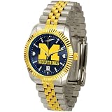Michigan Wolverines NCAA AnoChrome Executive Mens Watch