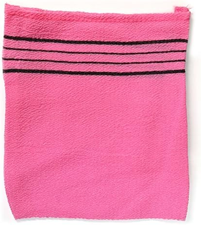 Zombie Workers Korean Exfoliating Scrub Bath Mitten 5pcs - Soft Friction / Small Size 12.5 cm x 14.5 cm ( 4.92 inch x 5.8 inch )