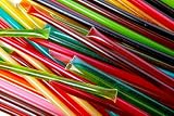 100 pack Specially Flavored Honey Straw Assortment for Tea & Coffee Drinkers - includes Plain, Lemon, Cinnamon, Raspberry, and Peach