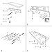 Welland Chicago Floating Shelf, 60-Inch, Black
