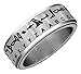 Retroworks Hieroglyph Translator Ring Silver Size 06