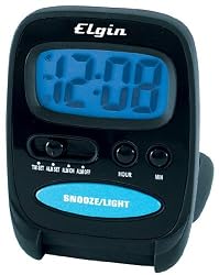 Elgin Travel Alarm Clock