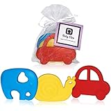 Teething Toys - Best Molar Teether - Set of 3 Baby Teether Toys - BPA Free