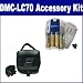 Panasonic Lumix DMC-LC70 Digital Camera Accessory Kit includes: SB257 Charger, SDC-27 Case