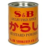 SB Mustard Powder, Karasi, 14-Ounce Tin