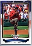2011 Topps Opening Day Presidential First Pitches #PFP10 Barack Obama - President of the United States of America (Baseball Cards)