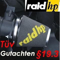 RAID HP Sportluftfilter + 3 Adapter Ringe mit T�V �19.3 (basierend auf 526320) raid hp Sportluftfilter Formula BMW E30 3/1 318i / 1.8i 113 PS 87-94