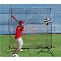 Trend Sports Scorpion Soft Toss Pitching Machine and King Kong 7' x 8' Net