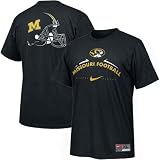 Nike Missouri Tigers Black 2008 Practice T-shirt
