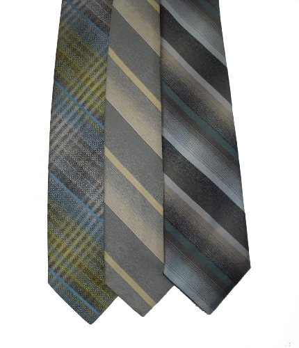Neck Tie Lot of 3 Mens Stripe Neckties