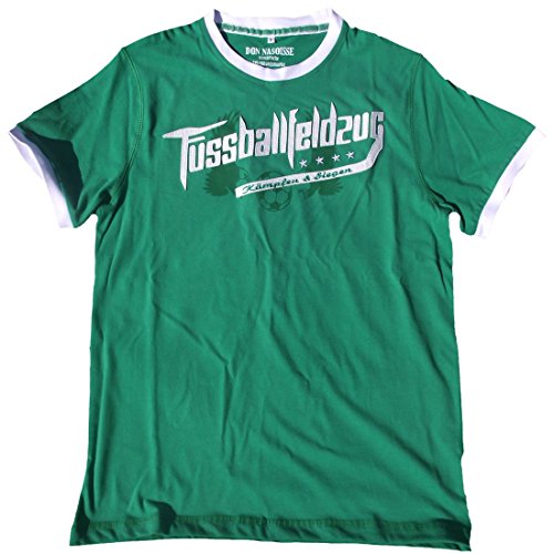 T-Shirt Fussball grün Gr. XXXL