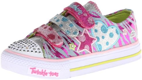 Skechers Twinkle Toes Shuffles Polka Dot Crushers Lighted Sneaker (Little Kid)