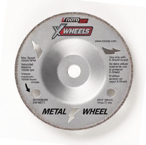 RotoZip XW-MET1 Metal X Wheel