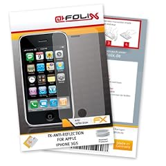 atFoliX FX-Antireflex Displayschutzfolie f�r Apple iPhone 3Gs / 3-Gs