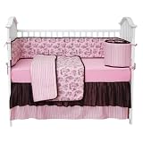 Tadpoles Toile Collection - Pink/ Brown