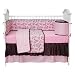 Baby : Tadpoles Toile Collection - Pink/ Brown