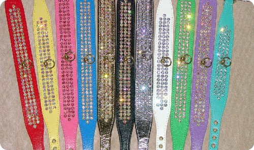 Tahoe 12 Inch - White - Fancy Dog Collar
