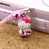 Sanrio Gotouchi Hello Kitty Japan Area Limited Soba from Jindaiji Cell Phone Strap --Japanese Import! ***Free Domestic Standard Shipping for This Item!***