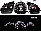 1997-2002 Ford Escort with/RPM Black Indiglo Glow Gauge 97 98 99 00 01 02