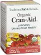 Traditional Medicinals Organic Cran Aid Herbal Tea, 16-Count Wrapped Tea Bags (Pack of 6)
