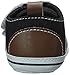 Luvable Friends Unisex Baby Crib Shoes, Black Hook, 6-12 Months